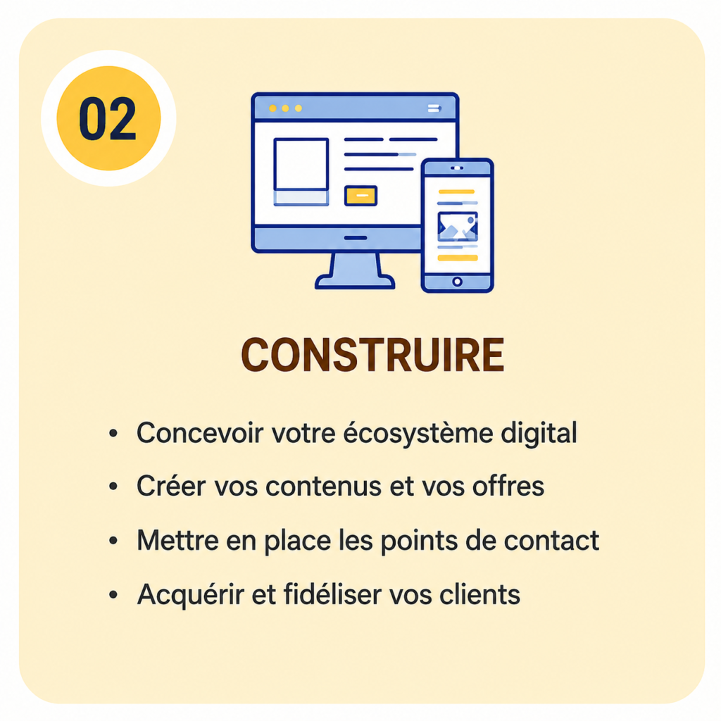 accompagnement, construction, écosystème digital